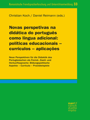 cover image of Novas perspetivas na didática do português como língua adicional